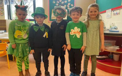 Green Day in Junior Infants