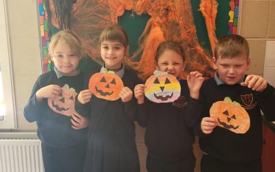 Halloween Fun in 1st Class