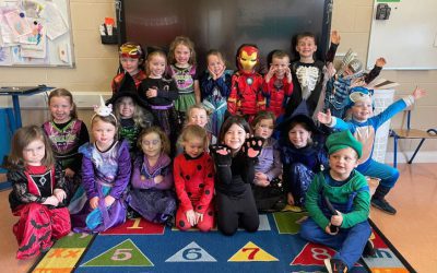 Haloween Dress up in Junior Infants