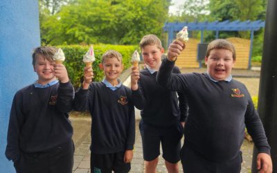 Ice Cream Day in 3rd Class