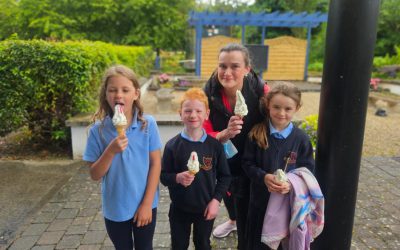 Ice Cream Fun in 1st Class