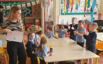 Ms Garry’s last day in Senior Infants