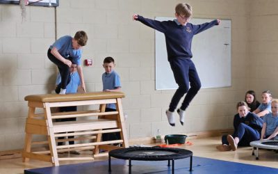 5th Class Gymnastics Display
