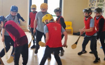 Indoor Hurling Training