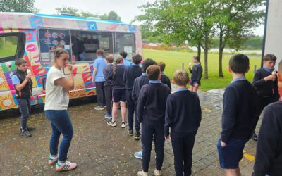 Visit for the Ice Cream Truck for 5th Class