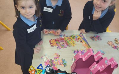 Senior Infants glad to be united with friends