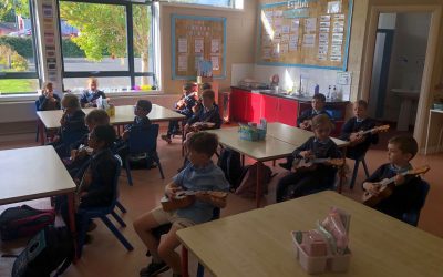 Budding Musicians in 1st Class