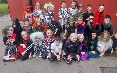 Halloween Fun in 3rd Class