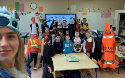Halloween Dress Up in 4th Class
