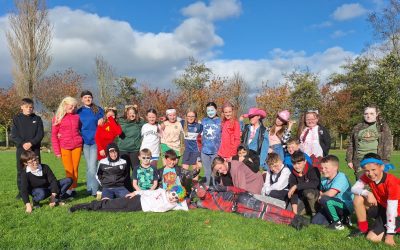 Halloween fun in 6th Class