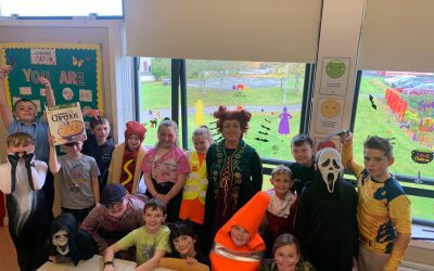 A visit from Winifred from Hocus Pocus