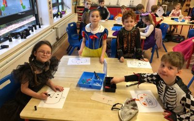 Halloween Fun and Games in 1st Class (Part 1)