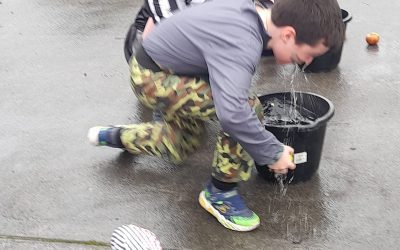 Is it even Halloween without a game of “Dunking for Apples”