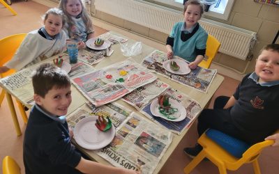 Creative Christmas Crafts in Senior Infants
