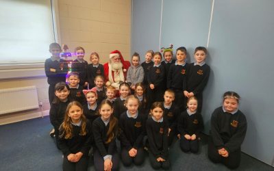Second Class get a visit from Santa