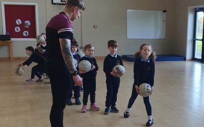 GAA training with Luke