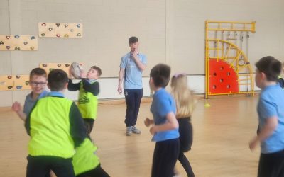 Tag Rugby Training with coach Joshua