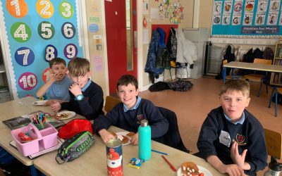 Pancake Tuesday in 4th Class