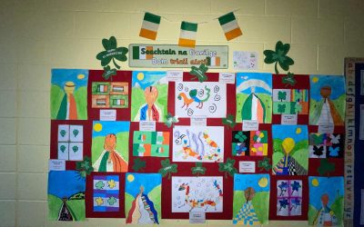 4th Class Seachtain na Gaeilge Artwork