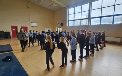 3rd and 4th Class have a Ceilí