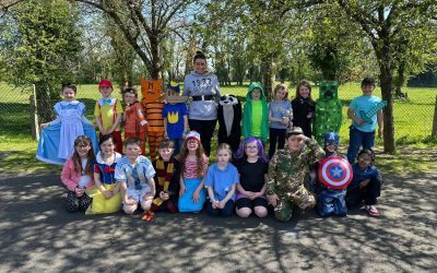 Celebrating World Book Day in 1st Class