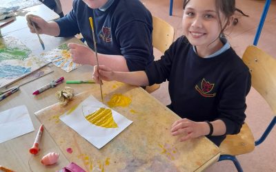 Pointillism in 3rd Class