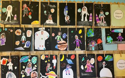 Space week in 1st Class