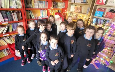 Santa’s Visit to Senior Infants