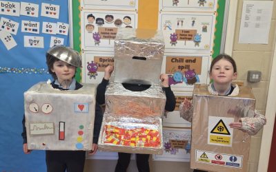 Internet Safety Dress Up Day in Senior Infants