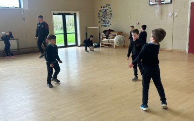 GAA Training with 1st Class