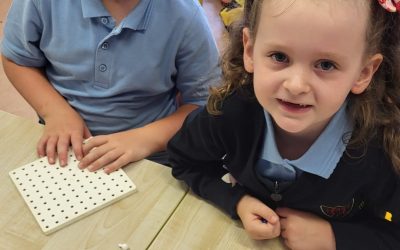 Class fun in Senior Infants