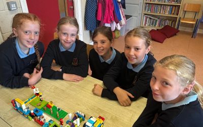 Settling into 4th class at the beginning of the year with Lego